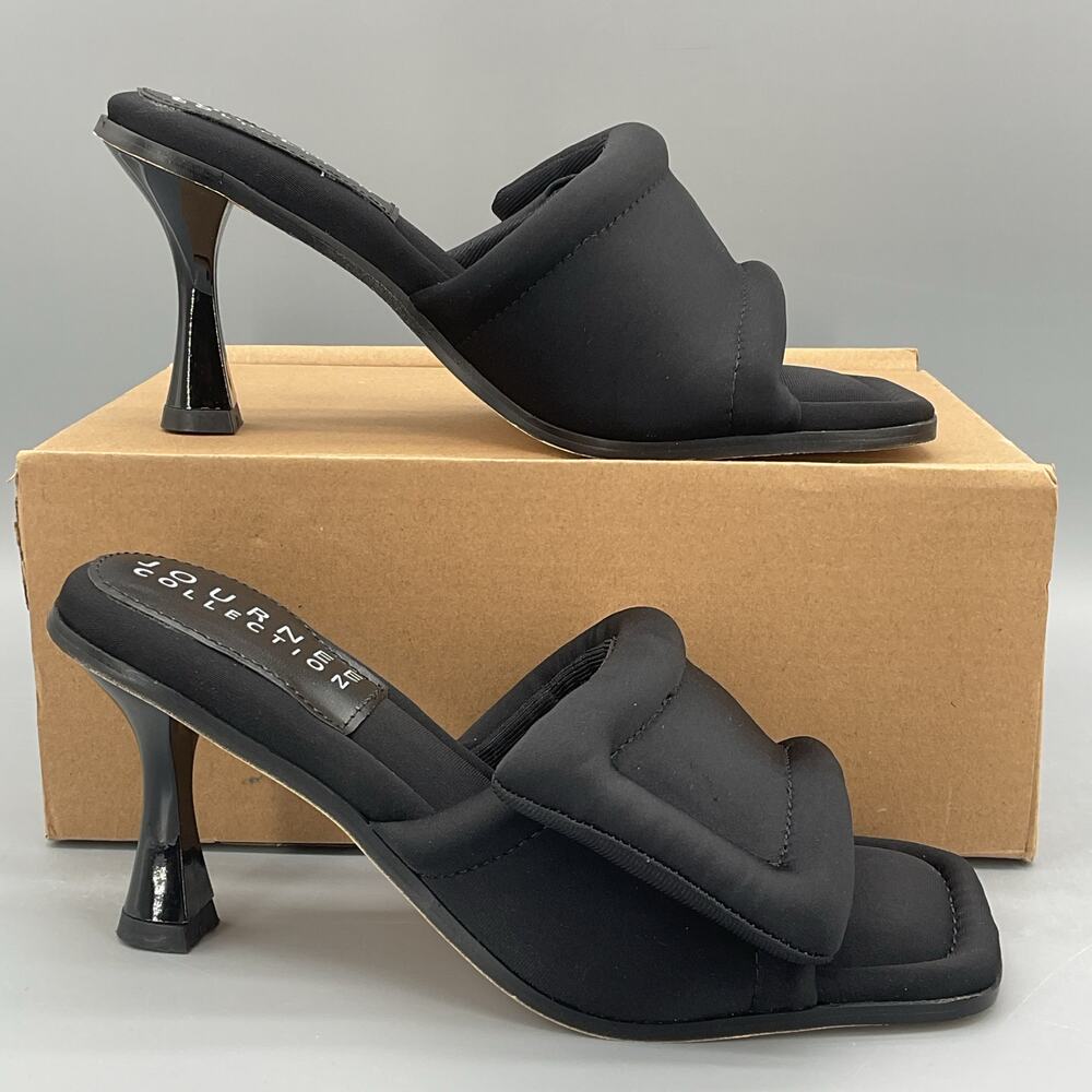 NEW Journee Collection Women’s Addriel Dress Sandals Black Size 5.5